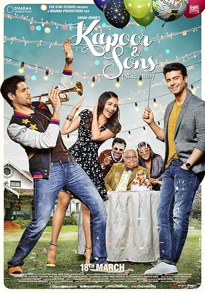  فیلم هندی Kapoor & Sons 2016