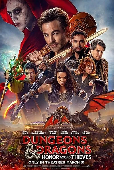  فیلم Dungeons & Dragons: Honor Among Thieves 2023