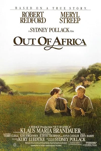  فیلم Out of Africa 1985