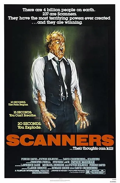  فیلم Scanners 1981