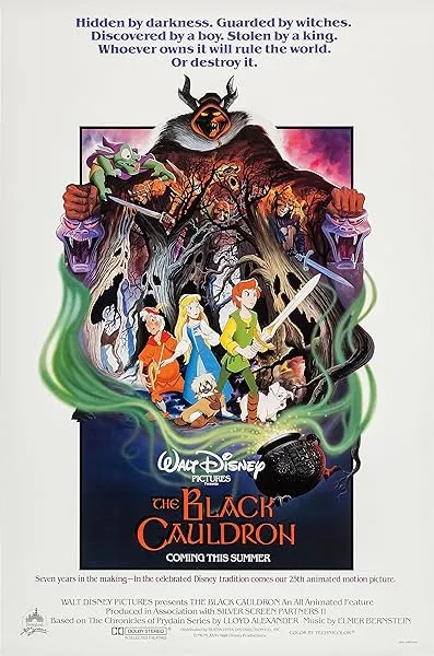  انیمیشن The Black Cauldron 1985