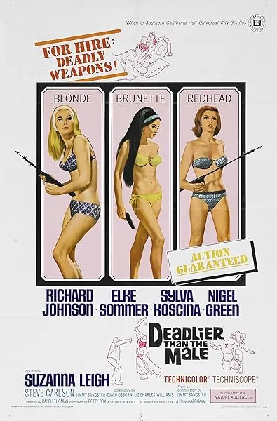  فیلم Deadlier Than the Male 1967