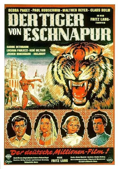  فیلم The Tiger of Eschnapur 1959