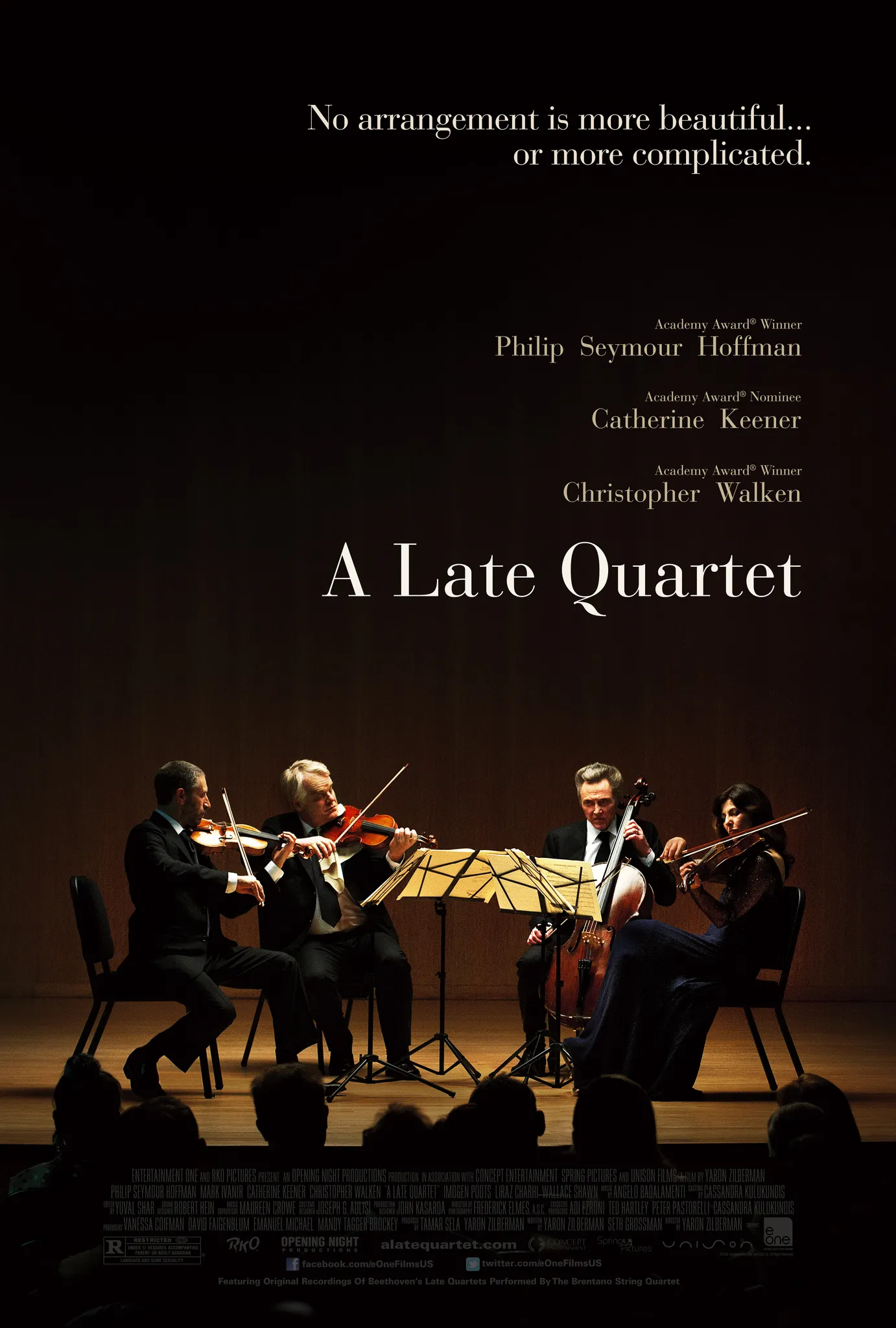  فیلم A Late Quartet 2012