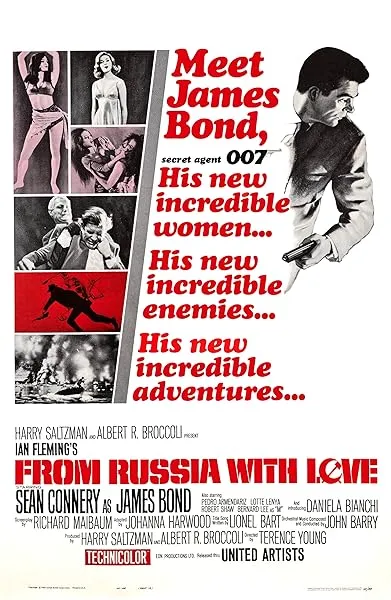  فیلم From Russia with Love 1963