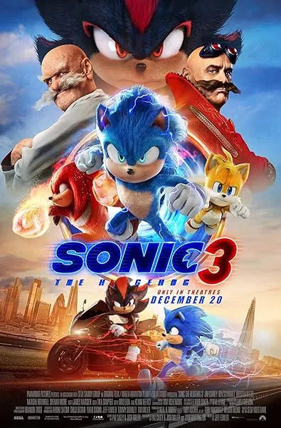 فیلم Sonic the Hedgehog 3 2024