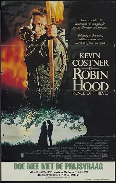  فیلم Robin Hood: Prince of Thieves 1991