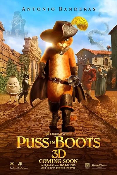  انیمیشن Puss in Boots 2011