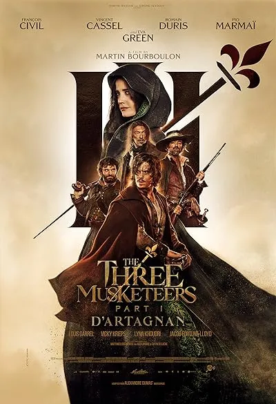  فیلم The Three Musketeers: D’Artagnan 2023