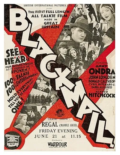 فیلم Blackmail 1929