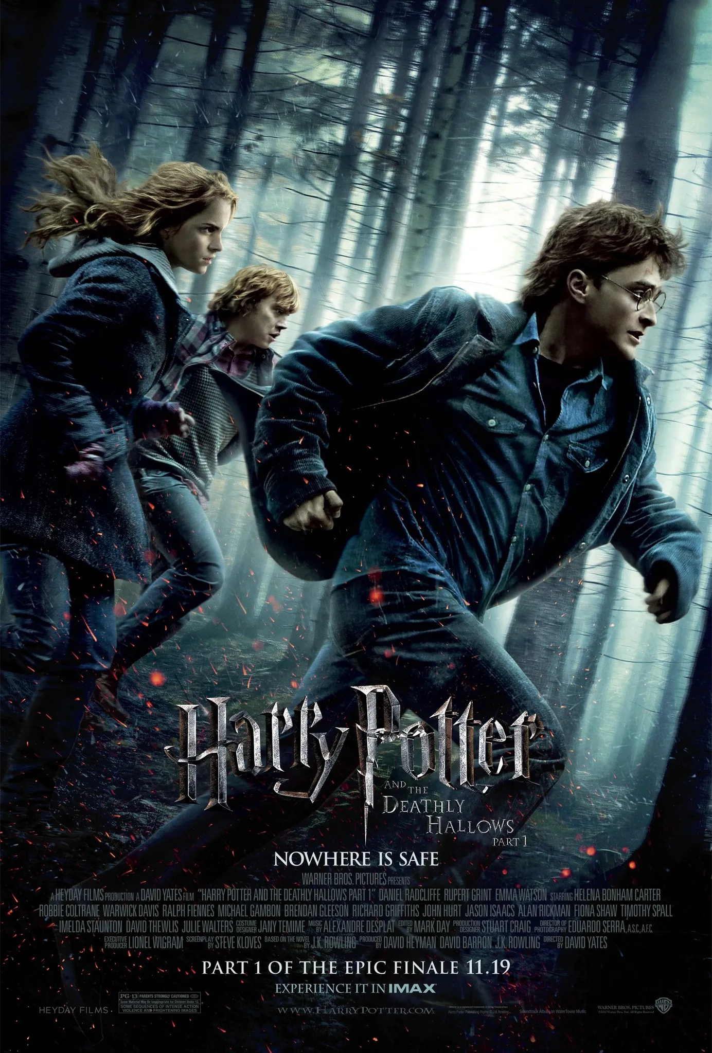  فیلم Harry Potter and the Deathly Hallows: Part 1 2010