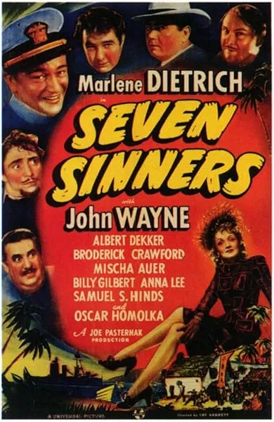  فیلم Seven Sinners 1940