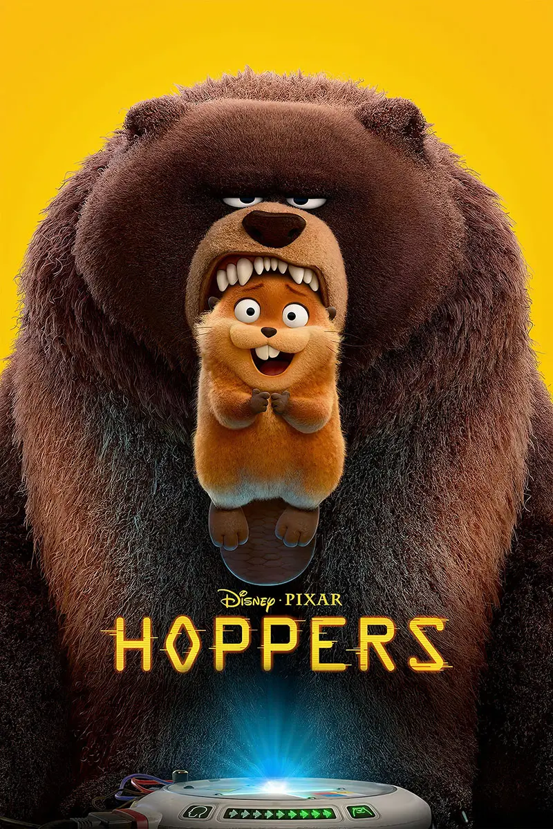 انیمیشن Hoppers 2026
