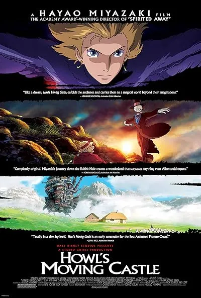 انیمه Howl’s Moving Castle 2004