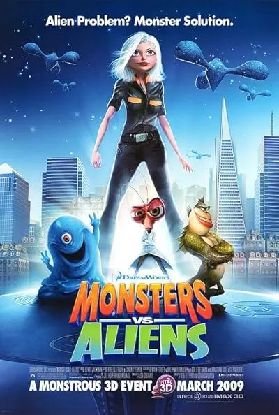  انیمیشن Monsters vs. Aliens 2009