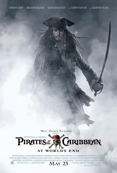  فیلم Pirates of the Caribbean: at World’s End 2007