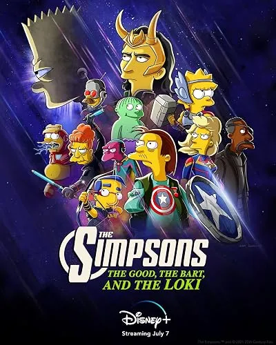  انیمیشن The Good, the Bart, and the Loki 2021