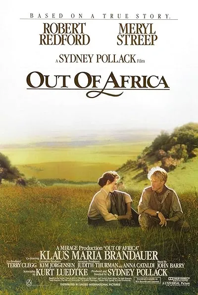  فیلم Out of Africa 1985