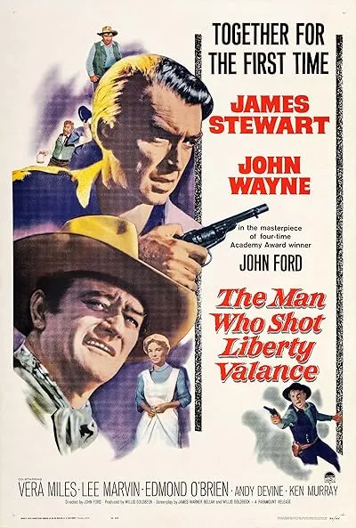  فیلم The Man Who Shot Liberty Valance 1962