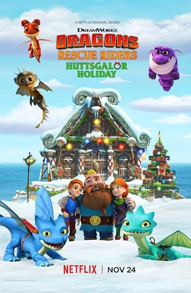 انیمیشن Dragons: Rescue Riders: Huttsgalor Holiday 2020
