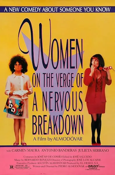  فیلم Women on the Verge of a Nervous Breakdown 1988