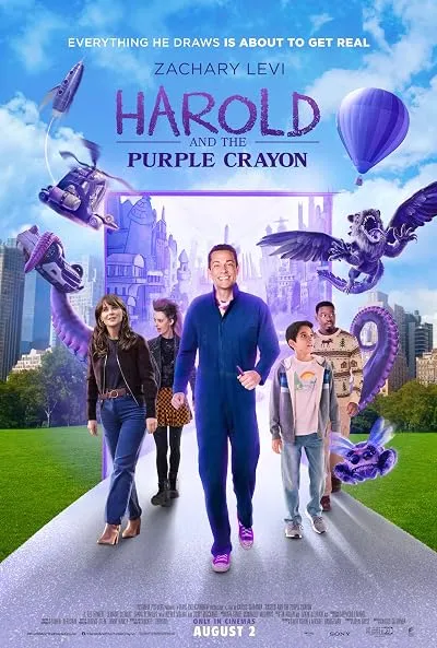  فیلم Harold and the Purple Crayon 2024