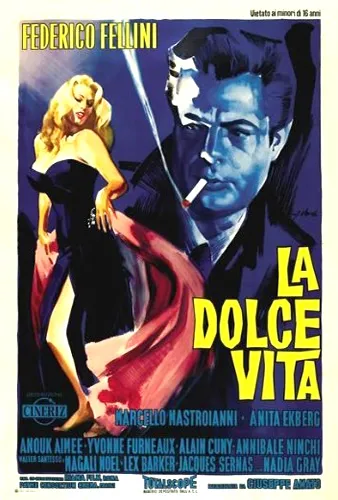  فیلم La dolce vita 1960