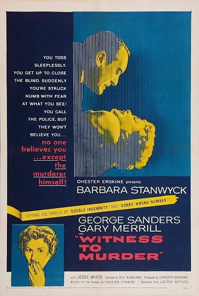  فیلم Witness to Murder 1954