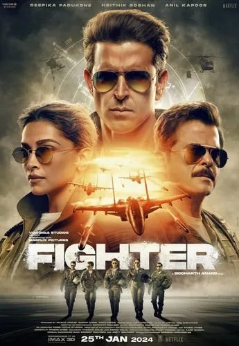  فیلم هندی Fighter 2024