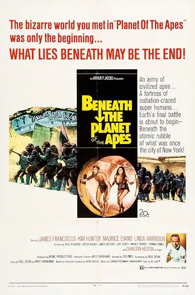  فیلم Beneath the Planet of the Apes 1970