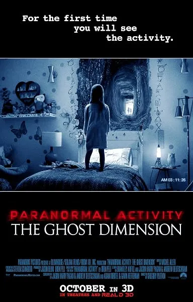  فیلم Paranormal Activity: The Ghost Dimension 2015