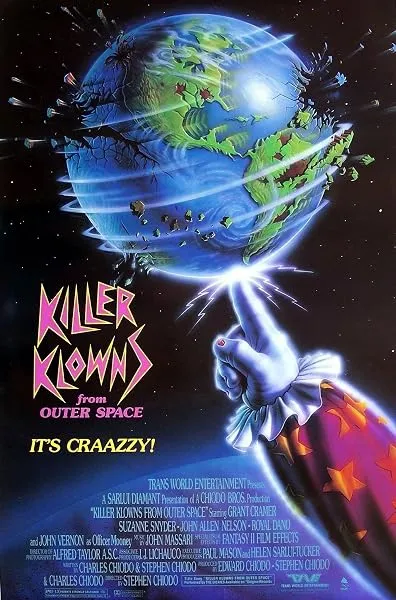  فیلم Killer Klowns from Outer Space 1988