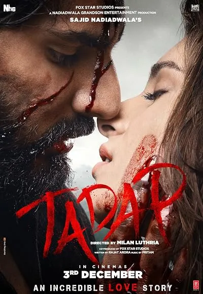  فیلم هندی Tadap 2021