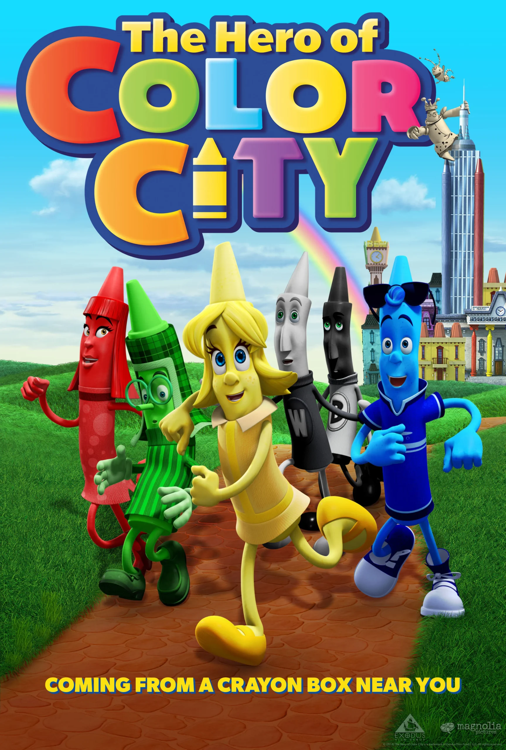انیمیشن The Hero of Color City 2014