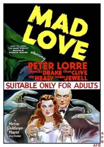  فیلم Mad Love 1935