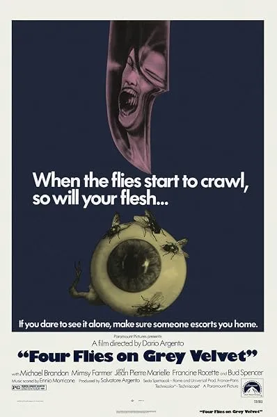  فیلم 1971 Four Flies on Grey Velvet