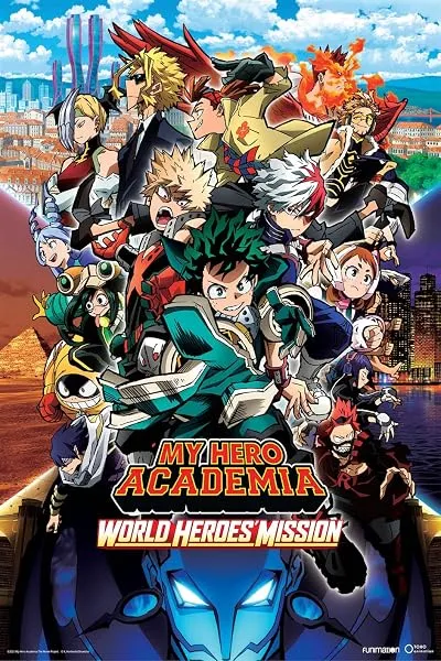 انیمه My Hero Academia: World Heroes’ Mission 2021