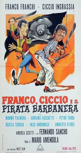  فیلم Franco, Ciccio and Blackbeard the Pirate 1969