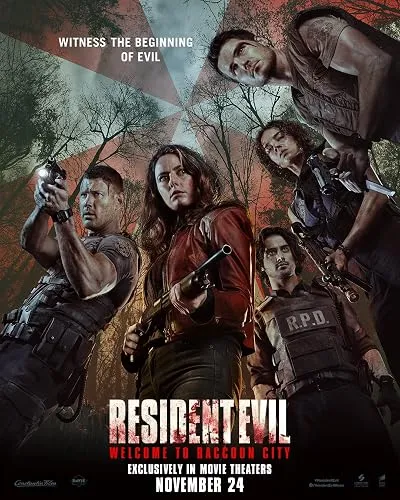  فیلم Resident Evil: Welcome to Raccoon City 2021