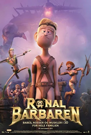  انیمیشن Ronal the Barbarian 2011