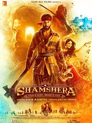  فیلم هندی Shamshera 2022