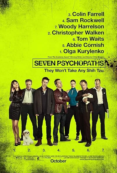  فیلم Seven Psychopaths 2012