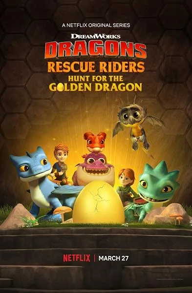 انیمیشن Dragons: Rescue Riders: Hunt for the Golden Dragon 2020