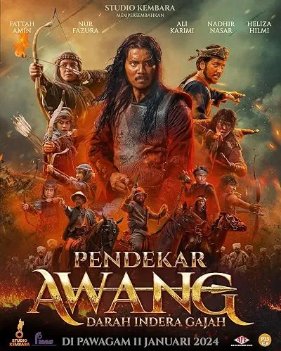  فیلم Warrior Awang and Master Tok Gajah 2024