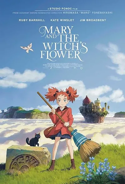  انیمه Mary and the Witch’s Flower 2017