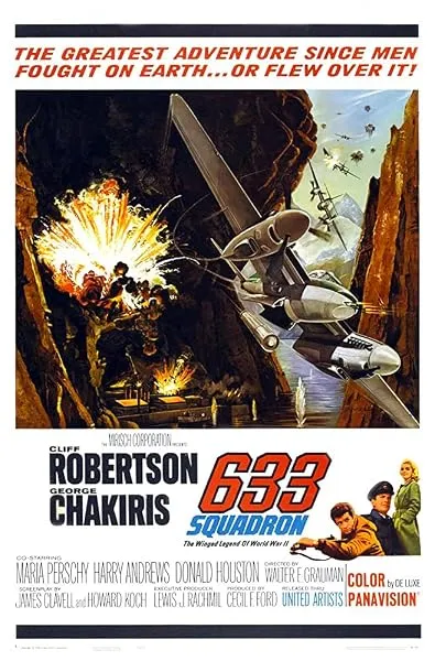  فیلم 633 Squadron 1964