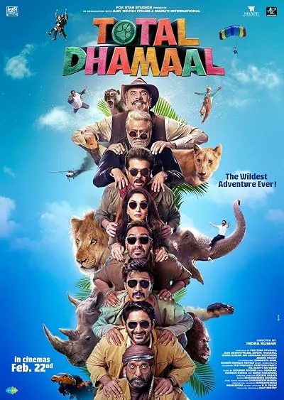  فیلم هندی Total Dhamaal 2019