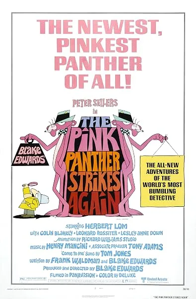  فیلم The Pink Panther Strikes Again 1976