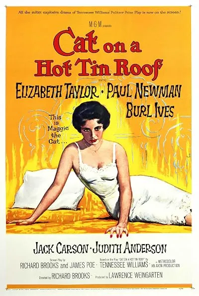  فیلم Cat on a Hot Tin Roof 1958