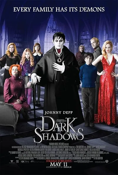  فیلم Dark Shadows 2012
